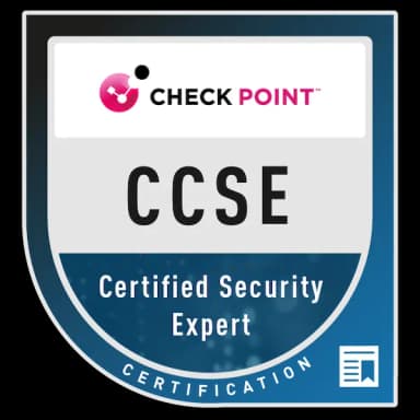 ITECS Dallas cybersecurity badge showcasing Check Point Certified Security Expert status