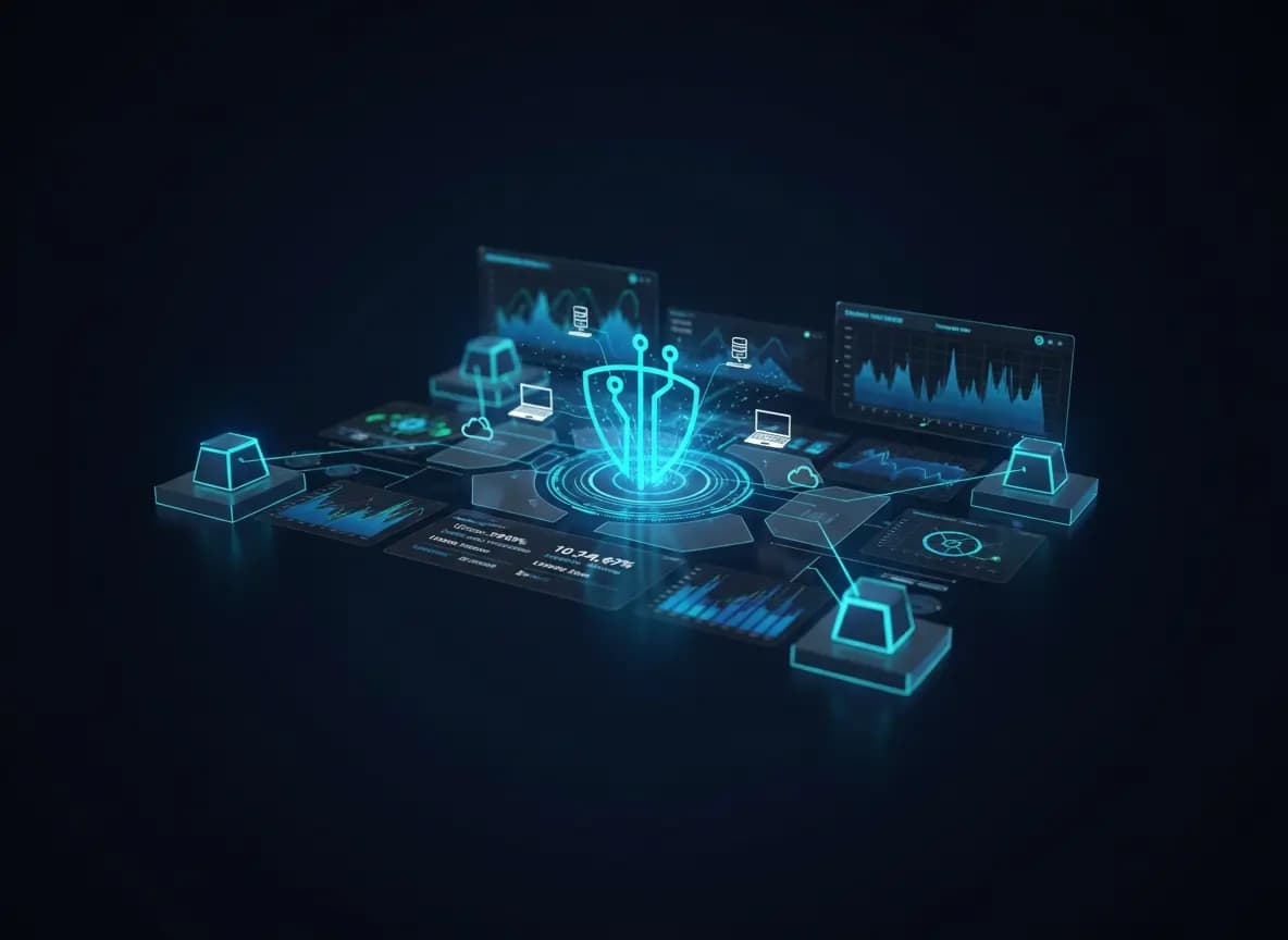 ITECS Dallas managed firewall operations center monitoring 24-7 threat dashboards
