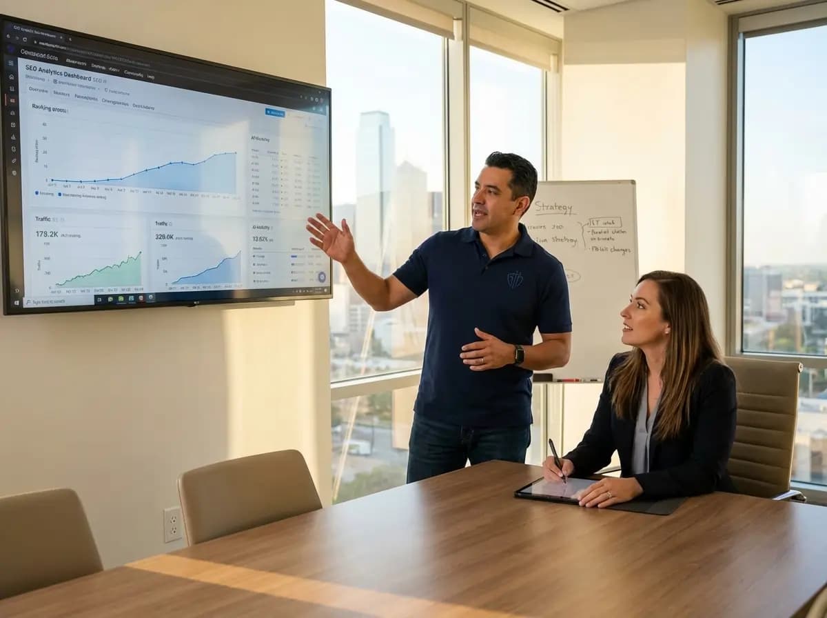 ITECS team delivering AI-optimized SEO strategy