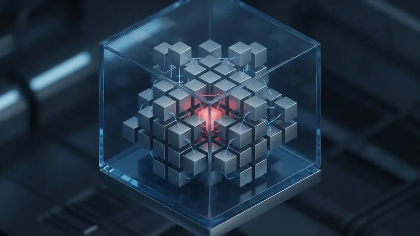 Conceptual illustration of a Java application archive with a deeply nested dependency glowing as the weak link