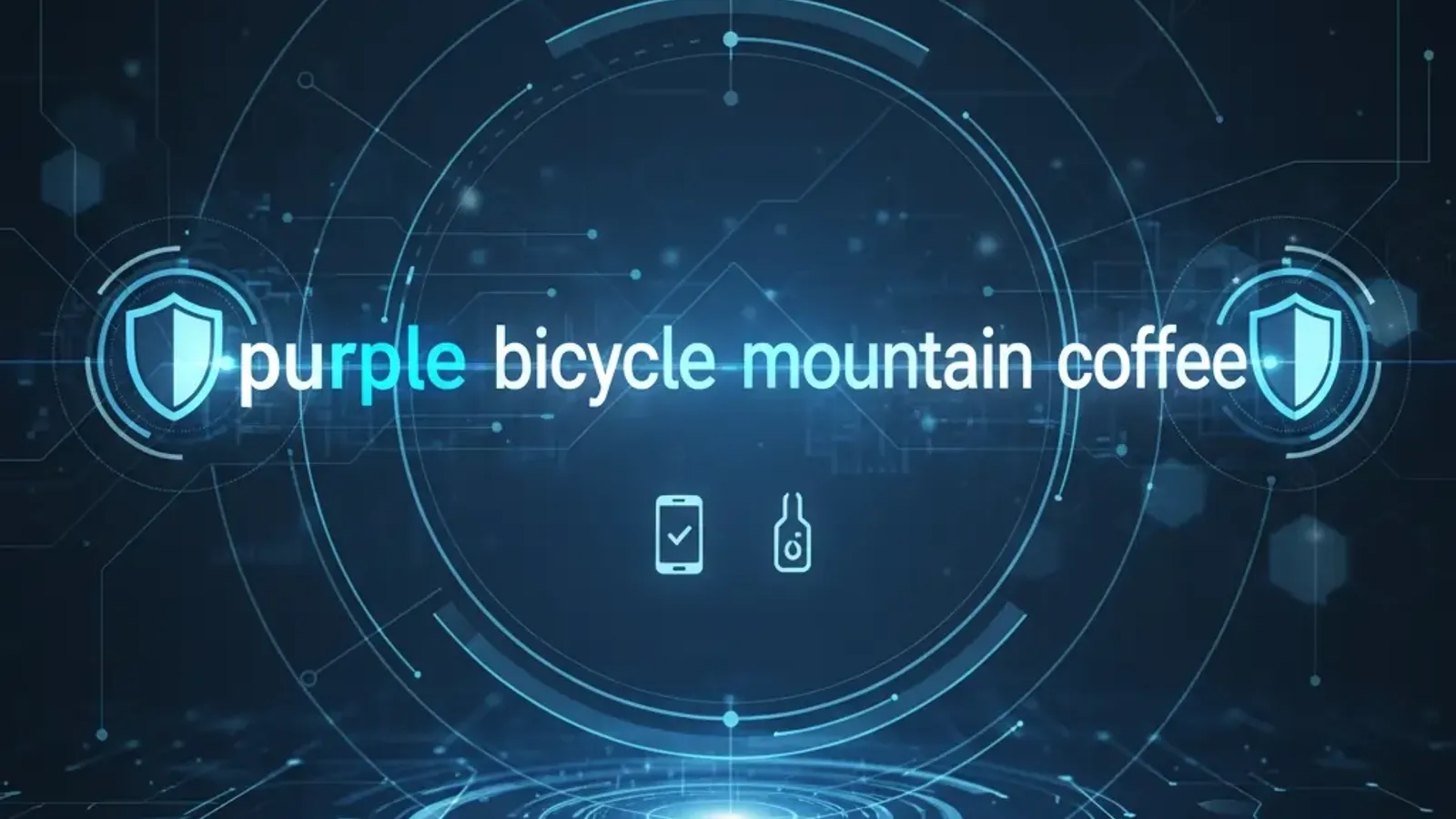 Modern digital security interface displaying long passphrase authentication with multi-factor authentication symbols, representing NIST SP 800-63-4 password guidelines that prioritize length over complexity for enhanced enterprise cybersecurity