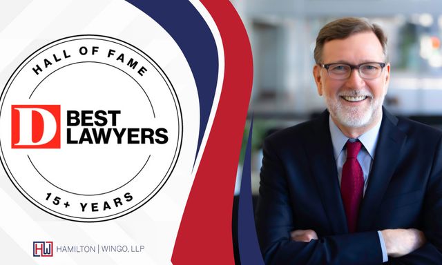 Professional server room infrastructure showing organized server racks with blue status indicators, representing ITECS's successful remediation of Hamilton Wingo law firm's on-premise servers and domain controller migration.