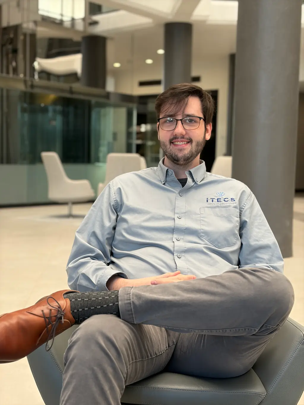 Jordan Emerle serving as a Technical Account Manager for ITECS Elite clients