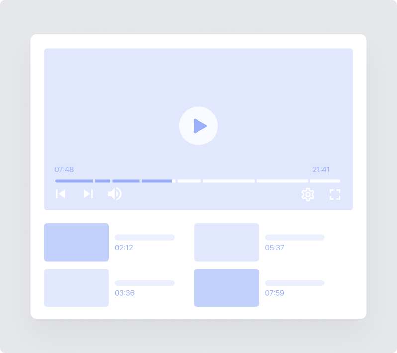 Time-stamped screen recordings